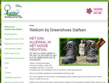 Tablet Screenshot of greenshoes.nl