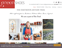 Tablet Screenshot of greenshoes.co.uk
